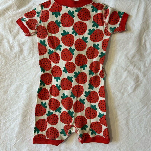 Bundle of 4 Hanna Andersson Organic Cotton short sleeve Baby Romper 6-12 months - Picture 7 of 13